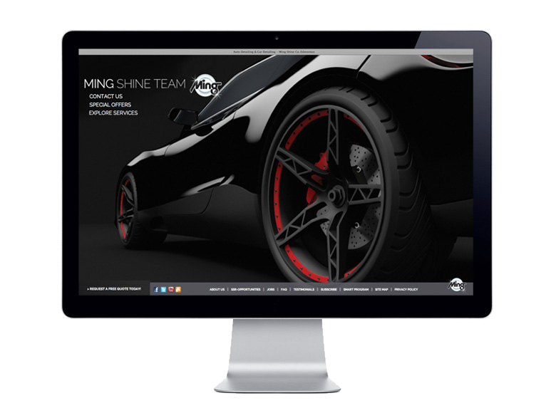 Edmonton Website Design - Ming Shine Team